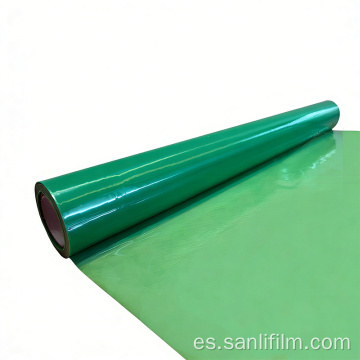 Película protectora para alfombras comerciales
